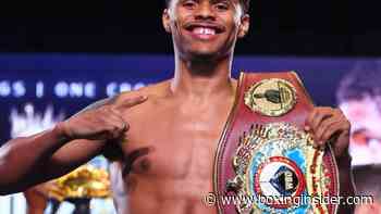 Shakur stevenson planning to return to the ring in impressive fashion saturday night