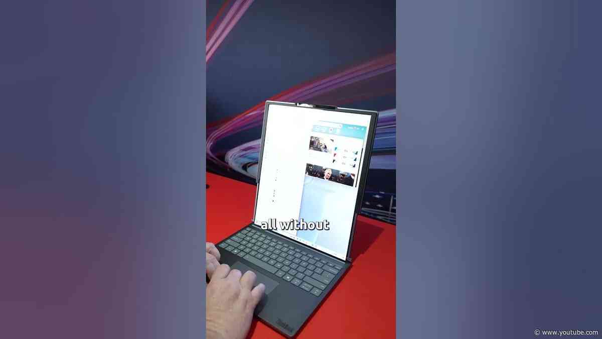 This Laptop Offers Deluxe Screen Space In A Small Package #CES2025 #Lenovo #Thinkbook