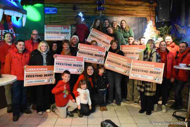 Feestend Beert verdeelt winst van succesvolle dorpsfeesten