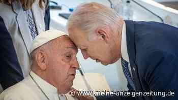 Biden ehrt Papst mit besonderer Auszeichnung