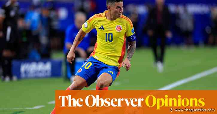 James Rodríguez is a player out of time who brings his best to international stage | Jonathan Wilson