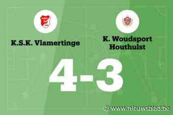 Vier opeenvolgende overwinningen voor SK Vlamertinge B na 4-3 tegen WS Houthulst B