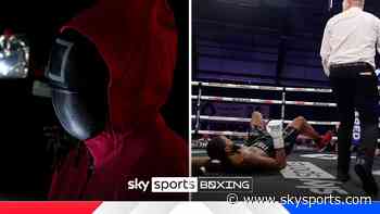 Boxer makes BOLD Squid Game entrance... but gets knocked out!