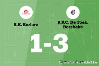 DT Borsbeke C wint uit van SK Berlare, mede dankzij twee treffers Van Damme