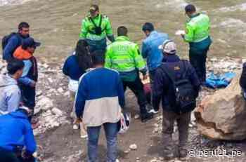 Huancavelica: Un muerto y cuatro desaparecidos tras caída de vehículo al río Marañón