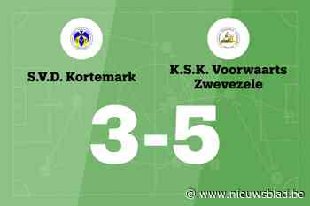 SKV Zwevezele wint spektakelwedstrijd van SVD Kortemark