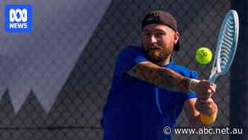 Live: Former junior slam champ the first local in action at Australian Open