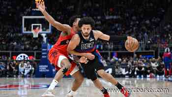 Cade Cunningham nets triple-double, Pistons down Raptors