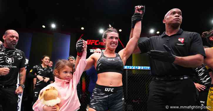 UFC Vegas 101 bonuses: Mackenzie Dern extends submission record to earn extra $50K