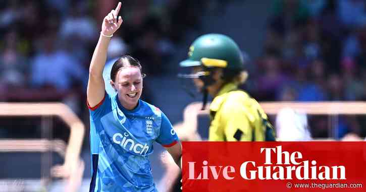 Women’s Ashes: Australia v England, first one-day international – live