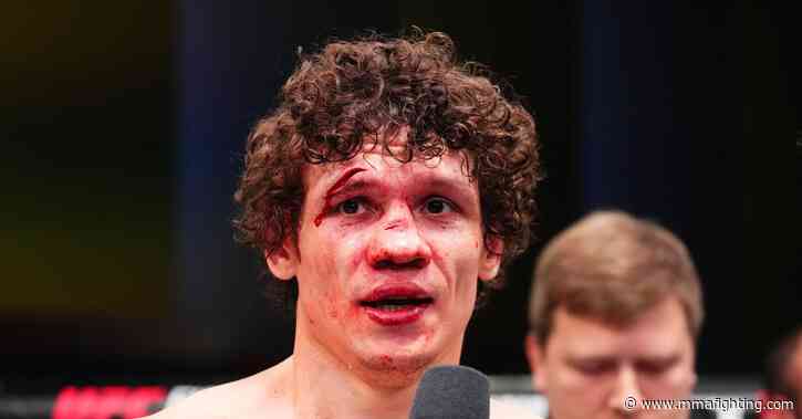 Photo: Roman Kopylov suffered gruesome cut during knockout win over Chris Curtis at UFC Vegas 101