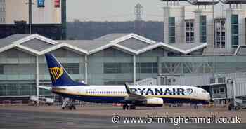 Ryanair flight to Birmingham Airport delayed 14 hours forcing passengers to spend night at &#39;empty&#39; airport