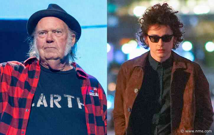 Neil Young “loved” Bob Dylan biopic ‘A Complete Unknown’