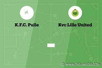 Wedstrijd tussen Pulle en Lille United B afgelast