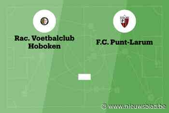 Wedstrijd tussen Hoboken en Punt-Larum afgelast