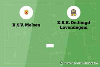 Wedstrijd tussen KSV Melsen en KSK Lovendegem afgelast