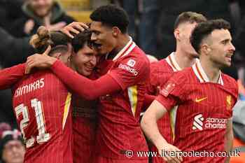 What Liverpool star did in mixed zone as bench reaction to Federico Chiesa goal spoke volumes