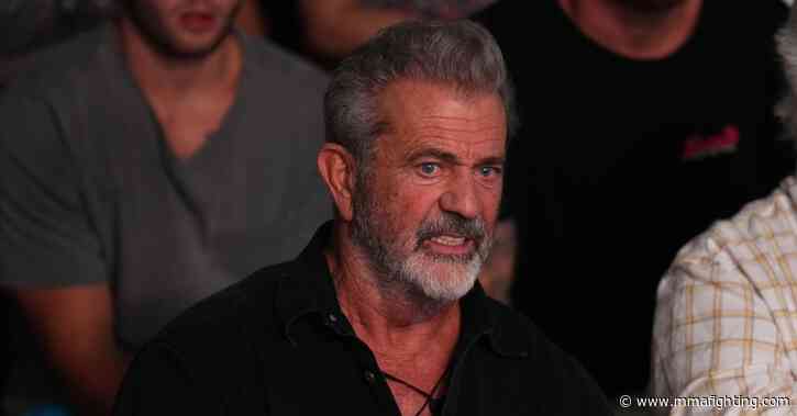 Mel Gibson explains why he almost started crying at UFC event