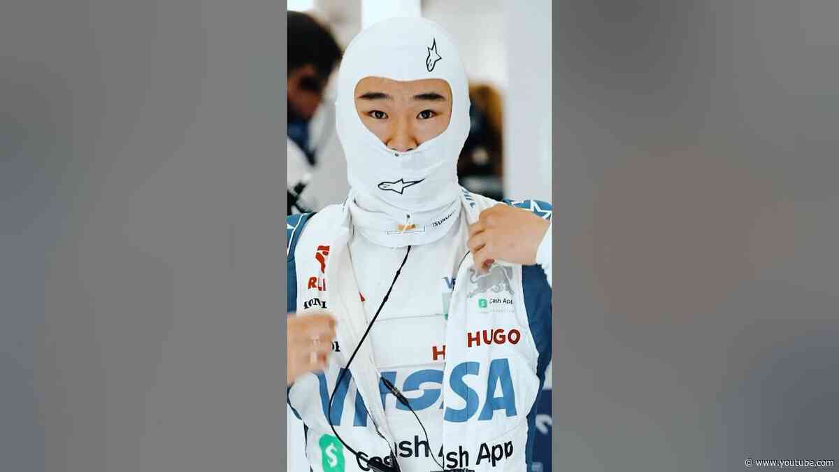 Raise your YA YA YUKIII 🗣️ #F1 #VCARB #YukiTsunoda #yayaya