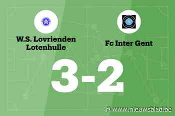 WS Lotenhulle verslaat FC Inter Gent na hattrick Van Nevel