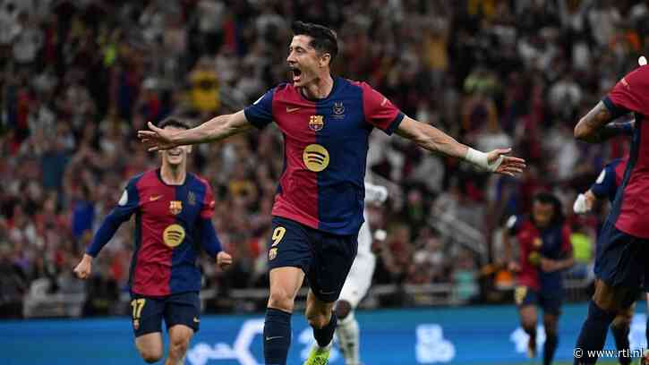 Barcelona overklast Real Madrid en verovert vijftiende Supercup