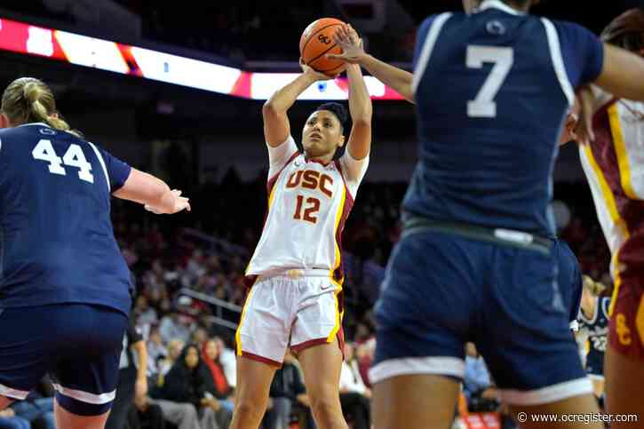 JuJu Watkins leads USC to win over Penn State on an emotional night at the Galen Center