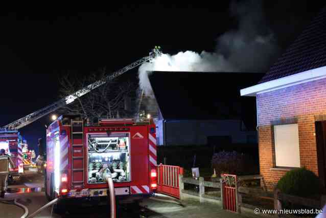 Veel schade door brand aan recent gerenoveerd huis