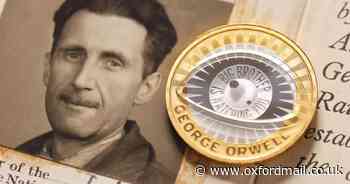 Royal Mint releases new design for £2 coin celebrating 1984 author George Orwell