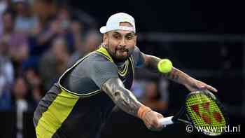 Terugkeer Kyrgios op Australian Open duurt slechts drie sets