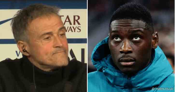 Luis Enrique issues bizarre response to rumours Man Utd could sign Randal Kolo Muani on loan