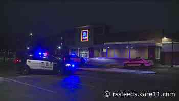 Security guard at Aldi shot inside store