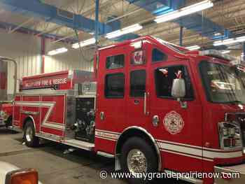 Valleyview firefighters recovering after unit goes off road during emergency call