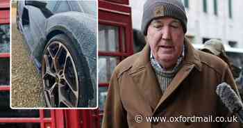 Jeremy Clarkson has problem with Lamborghini in Oxfordshire weather