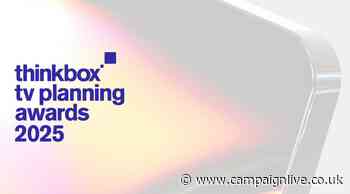 Thinkbox TV Planning Awards 2025 open for entries