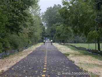 Whitehouse crews doing work this week on Wabash trail