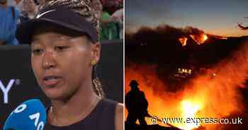 Naomi Osaka forced to take action as LA fires surround Australian Open star's house