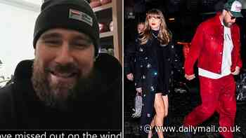 Travis Kelce gives rare glimpse into life with Taylor Swift and reveals if he's heard secret songs from new album