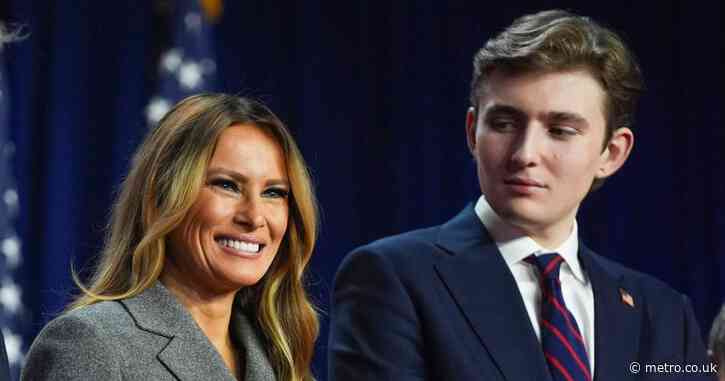 Melania Trump reveals where she and Barron will live as Donald returns to White House