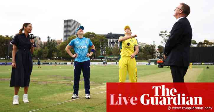 Australia v England: Women’s Ashes second cricket one-day international – live