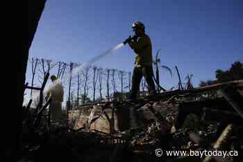 Dozens of Canadian firefighters head to California to help in fire fight