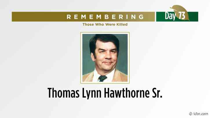 168 Days to remember those lost in the OKC bombing: Thomas Lynn Hawthorne Sr.