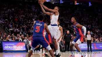 Surging Pistons hold off Knicks to win again