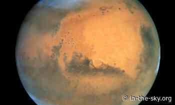 16 Jan 2025 (2 days away): Mars at opposition