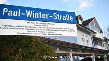 Ein umstrittenes Zusatzschild: Paul-Winter-Straße bekommt Infotafel