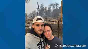 North Texas family in California narrowly escaped wildfires while their home burned down