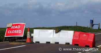 Section of the A259 to be closed this weekend