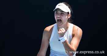 Emma Raducanu 'proud' of unusual Australian Open win after equalling British record