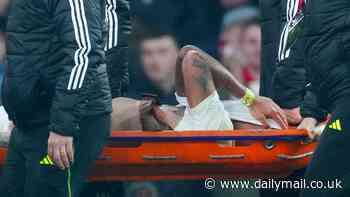 Arsenal fear Gabriel Jesus is out for the rest of the SEASON with a serious knee injury suffered in FA Cup defeat by Man United