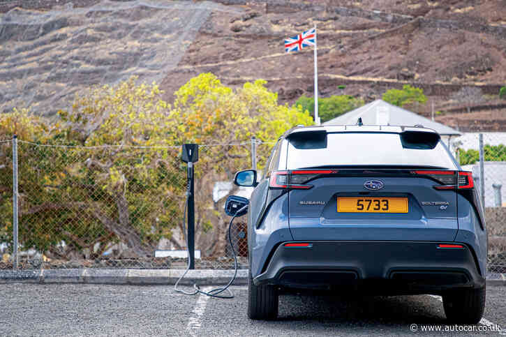 St Helena opens world's remotest EV charger in push to go all-electric