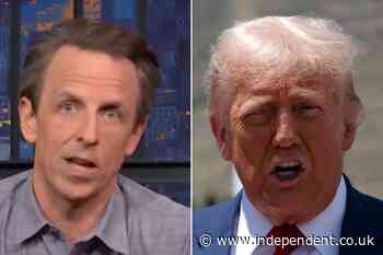 Trump calls Seth Meyers ‘dumb’ and ‘untalented’ amid latest threats against Comcast